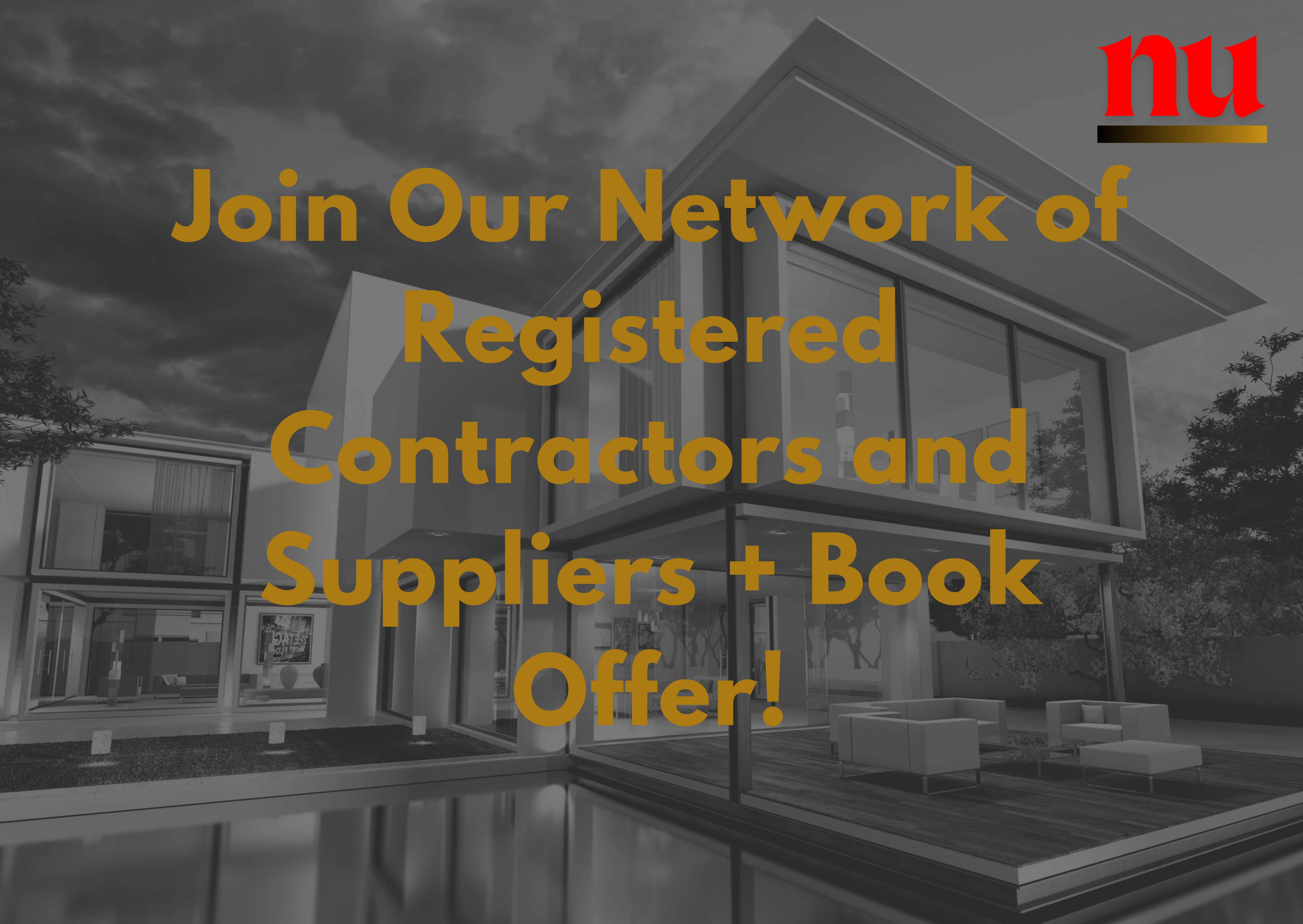 Join Our Network of Registered Contractors and Suppliers + Book Offer!